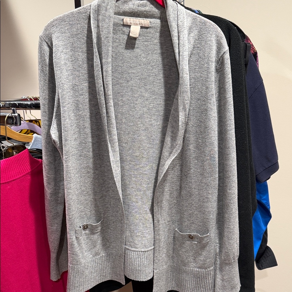Banana Republic Gray Women's Cardigan